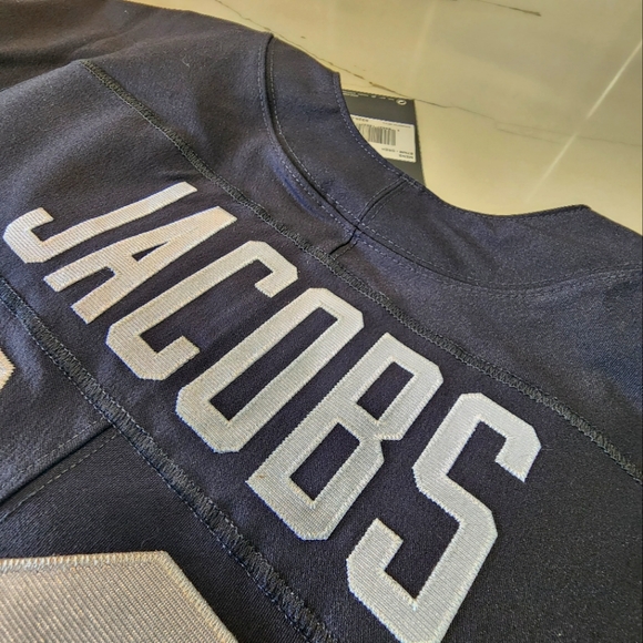 Nike Vapor Elite Josh Jacobs Raiders Football Jersey On-Field Game - Picture 4 of 12